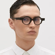 Ottica Mondello Roma - Kuboraum - KROK32TR000000OP - MASK K32 TR - TORTOISE RX - Acetate - shape Round - Tortoise - EYEWEAR - EYEGLASSES - Unisex,Uomo,Donna,Women,Men - lens Clear - Made In Italy