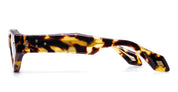 Ottica Mondello Roma - Daizo - A-BFR001-L1-VB01 - REI - leopard / vintage brown lens - Acetate - shape Butterfly - Havana - EYEWEAR - SUNGLASSES - Unisex,Uomo,Donna,Women,Men - lens Brown - Made In Japan