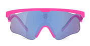 Ottica Mondello Roma - Alba Optics - 8050054517940 - DELTA LEI - FUCHSIA II / VZUM F-LENS FLM - Tr90 - shape Mask - pink - EYEWEAR - SUNGLASSES - Unisex,Uomo,Donna,Women,Men - lens purple - Made In Italy