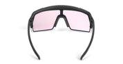 Ottica Mondello Roma - Out Of - XS185586M - Bot 3 LITE - Black / WHITE / IRID BLUE MEDIUM - Acetate - shape Mask - black, white - EYEWEAR - SUNGLASSES - Unisex,Uomo,Donna,Women,Men - lens Blue - Made In Italy