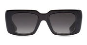 Ottica Mondello Roma - DITA - DTS739-A-01 - LEVELE - BLACK - Acetate - shape Squared - Black - EYEWEAR - SUNGLASSES - Unisex,Uomo,Donna,Women,Men - lens Gradient grey - Made In Japan