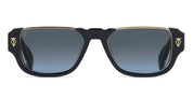 Ottica Mondello Roma - T HENRI - NCW - NETTUNO - TWILIGHT - Acetate - shape Oval - blue, gold - EYEWEAR - SUNGLASSES - Unisex,Uomo,Donna,Women,Men - lens Gradient blue - Made In Japan