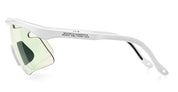 Ottica Mondello Roma - Alba Optics - 8050054516417 - MANTRA - WHITE / VZUM F-LENS BTL - Tr90 - shape Mask - White - EYEWEAR - SUNGLASSES - Unisex,Uomo,Donna,Women,Men - lens blue green - Made In Italy
