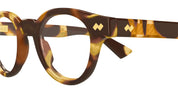 Ottica Mondello Roma - Bottega Veneta - BV1443O-002 - BV1443O-002 - HAVANA RX - Acetate - shape Panto - Havana - EYEWEAR - SUNGLASSES - Donna,Women - lens Clear - Made In Japan