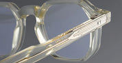 Ottica Mondello Roma - Cutler and Gross - CGOP-GR11-48-B4 - GR11 - BUTTER CRYSTAL COLOR STUDIO RX - Acetate - shape Octagonal - transparent beige - EYEWEAR - EYEGLASSES - Unisex,Uomo,Donna,Women,Men - lens Clear - Made In Italy