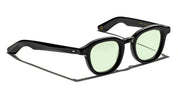 Ottica Mondello Roma - Moscot - OR-DAH-S44240200-TE - DAHVEN  (44) - BLACK / CUSTOM LIMELIGHT LENS - Acetate - shape Panto - Black - EYEWEAR - SUNGLASSES - Unisex,Uomo,Donna,Women,Men - lens Green - Made In China