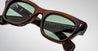 Ottica Mondello Roma - Jacques Marie Mage - JMMDE-13W - DEALAN - ZOLTAR - Acetate - shape Squared - brown - EYEWEAR - SUNGLASSES - Unisex,Uomo,Donna,Women,Men - lens Green - Made In Japan