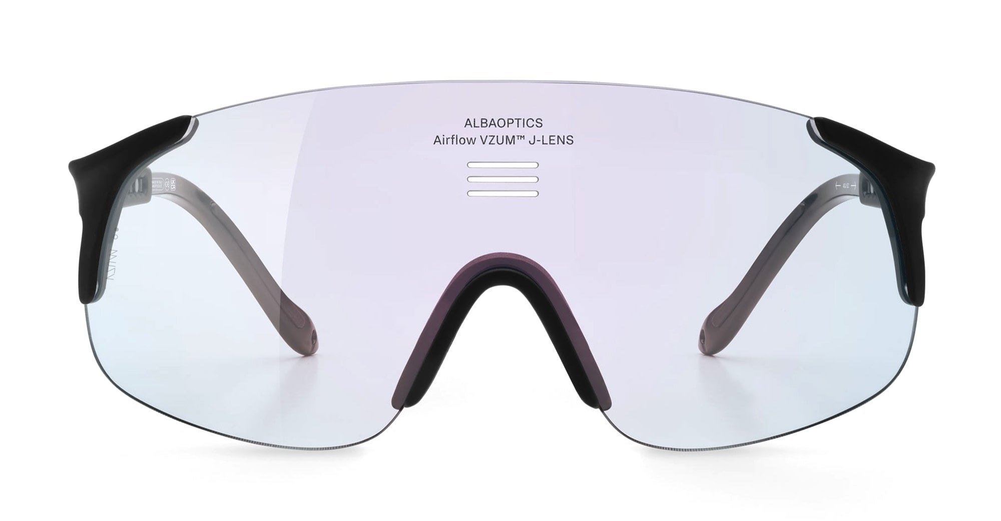 Ottica Mondello Roma - Alba Optics - 8050054518503 - JUMBO - BLACK / VZUM F-LENS FIRE - Tr90 - shape Mask - Black - EYEWEAR - SUNGLASSES - Unisex,Uomo,Donna,Women,Men - lens red - Made In Italy