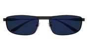 Ottica Mondello Roma - Balenciaga - BB0451S-002 - BB0451S-002 - GREY - Metal - shape Rectangular - grey - EYEWEAR - SUNGLASSES - Unisex,Uomo,Donna,Women,Men - lens Blue - Made In Italy