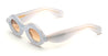 Ottica Mondello Roma - Paloceras - pebble-milky-blue-rx - PEBBLE - MILKY BLUE RX - Acetate - shape  - blue - EYEWEAR - SUNGLASSES - Unisex,Uomo,Donna,Women,Men - lens Gradient brown - Made In China
