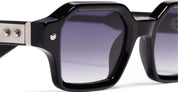 Ottica Mondello Roma - John Dalia - P09-C605 - PROJECT 09 - C605 Shiny Black/ Silver Plated - Metal - shape  - black, silver - EYEWEAR - SUNGLASSES - Unisex,Uomo,Donna,Women,Men - lens  - Made In France