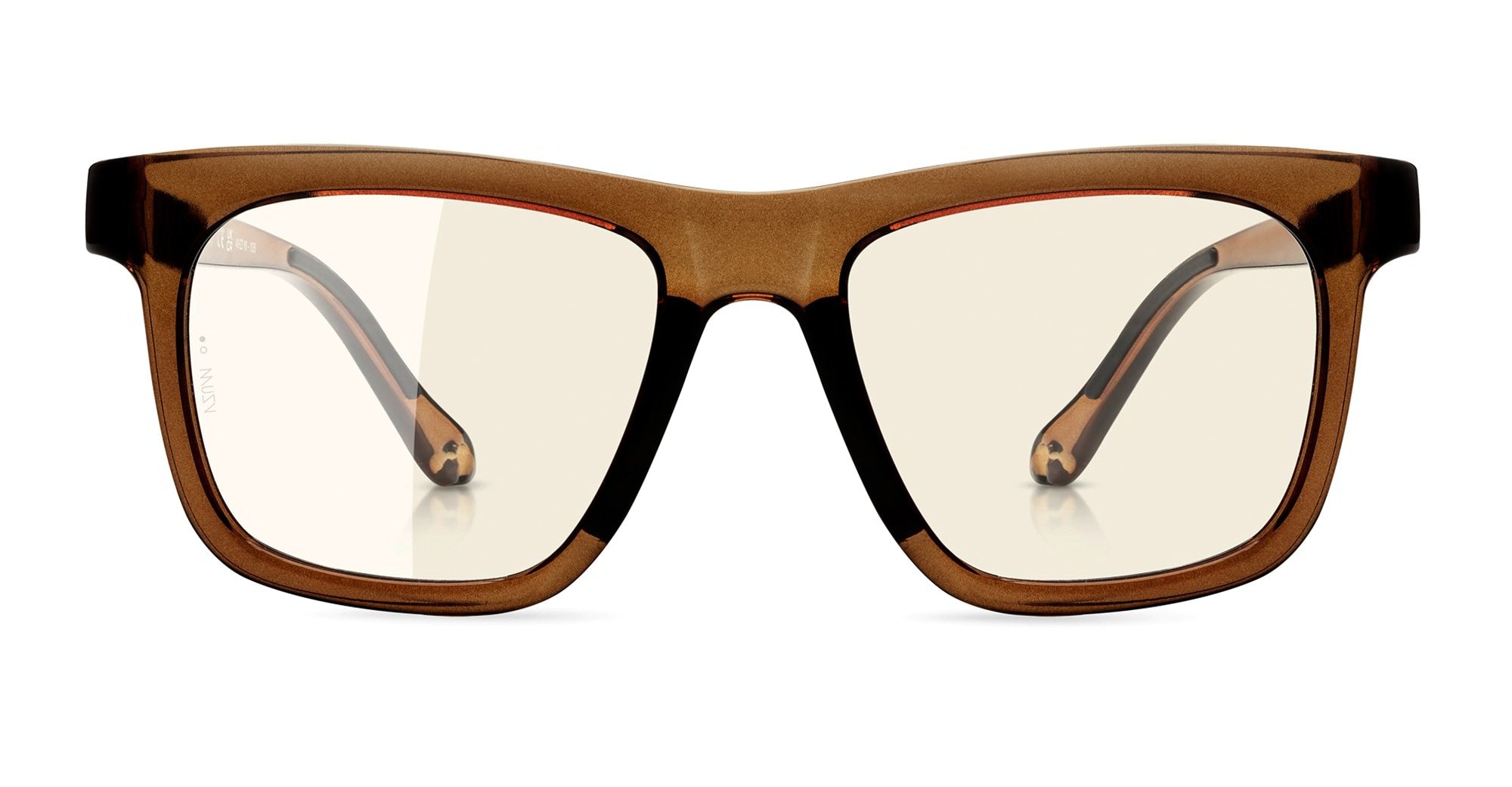  VZUM F-LENS ROCKET - Tr90 - shape Squared - brown - EYEWEAR - SUNGLASSES - Unisex,Uomo,Donna,Women,Men - lens Grey - Made In Italy