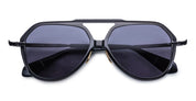 Ottica Mondello Roma - Jacques Marie Mage - JMMFW-G4 - MAXIME - SOHO - Acetate, titanium - shape Navigator - Black - EYEWEAR - SUNGLASSES - Unisex,Uomo,Donna,Women,Men - lens Grey - Made In Japan