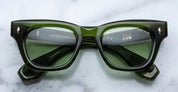 Ottica Mondello Roma - Jacques Marie Mage - JMMDE-10Y4 - DECADE COLLECTION: DEALAN - ROVER - Acetate - shape Squared - green - EYEWEAR - SUNGLASSES - Uomo,Men - lens Green - Made In Japan
