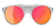 Ottica Mondello Roma - Alba Optics - 8050054517063 - SOLO II - SILVER METAL / VZUM LAVA - Tr90 - shape  - Silver - EYEWEAR - SUNGLASSES - Unisex,Uomo,Donna,Women,Men - lens  - Made In Italy
