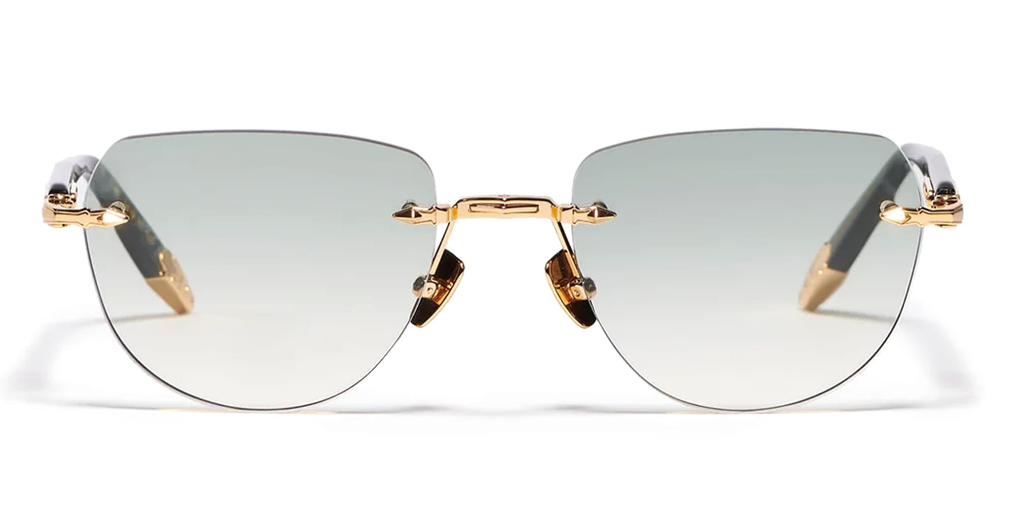 Ottica Mondello Roma - John Dalia - R02-C501 - R02 - C501 Yellow Gold - Metal - shape  - Gold - EYEWEAR - SUNGLASSES - Unisex,Uomo,Donna,Women,Men - lens  - Made In France