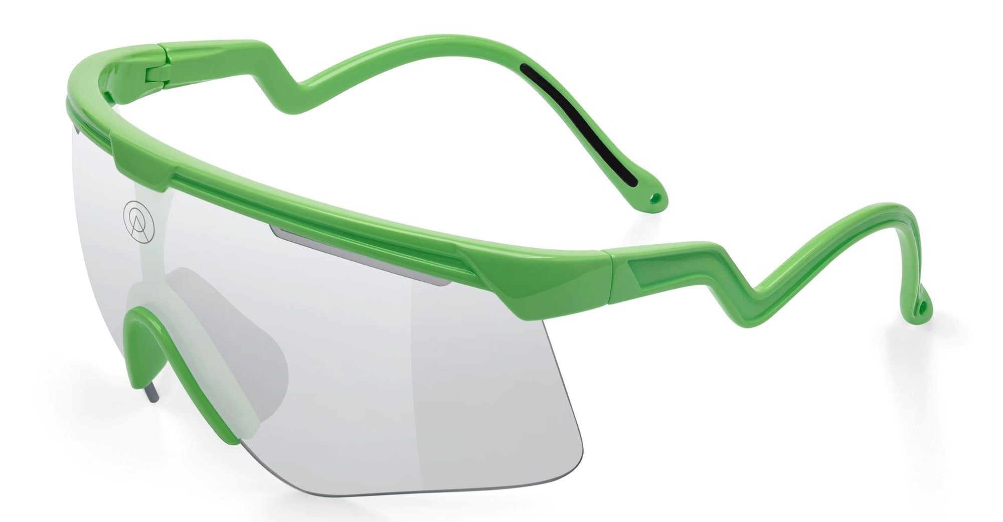 Ottica Mondello Roma - Alba Optics - 8050054517780 - DELTA - PISTACHIO / VZUM SUPER ALU - Tr90 - shape Mask - green - EYEWEAR - SUNGLASSES - Unisex,Uomo,Donna,Women,Men - lens Grey - Made In Italy