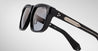 Ottica Mondello Roma - Jacques Marie Mage - JMMYV-10Y1 - DECADE COLLECETION: YVES - DECADE - Acetate - shape Squared - Black - EYEWEAR - SUNGLASSES - Uomo,Men - lens Gradient grey - Made In Japan