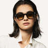 Ottica Mondello Roma - T HENRI - TAS007 - TUATARA - SHADOW II - Acetate - shape Panto - Black - EYEWEAR - SUNGLASSES - Unisex,Uomo,Donna,Women,Men - lens Gradient brown - Made In Japan