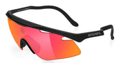 Ottica Mondello Roma - Alba Optics - 8050054518725 - MANTRA - BLACK / VZUM F-LENS FIRE - Tr90 - shape Mask - Black - EYEWEAR - SUNGLASSES - Unisex,Uomo,Donna,Women,Men - lens red - Made In Italy