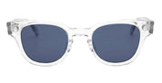 Ottica Mondello Roma - Julius Tart - JTPL-007N-2B-BL-16 - BRYAN 46X22 - CLEAR CRYSTAL / DARK BLUE LENS - Acetate - shape Panto - transparent - EYEWEAR - SUNGLASSES - Unisex,Uomo,Donna,Women,Men - lens Blue - Made In Japan