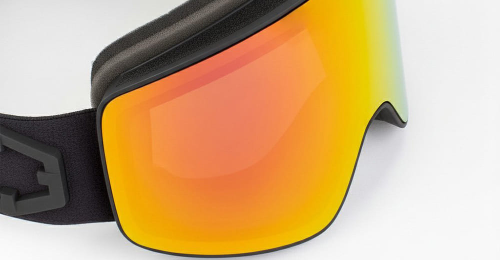 Ottica Mondello Roma - Out Of - 2G100212 - VOID - BLACK / THE ONE FUOCO LENS - nylon - shape Mask - Black - EYEWEAR - GOGGLES - Unisex,Uomo,Donna,Women,Men - lens red - Made In Italy