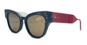 Cateye - shiny navy / red / white
