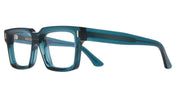 Ottica Mondello Roma - Cutler and Gross - CGOP-1386-52-12 - 1386 - DEEP TEAL RX - Acetate - shape Squared - blue - EYEWEAR - EYEGLASSES - Unisex,Uomo,Donna,Women,Men - lens Clear - Made In Italy