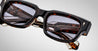 Ottica Mondello Roma - Jacques Marie Mage - JMMRZ-13V - MATTEI - BEAU - Acetate - shape Rectangular - Tortoise - EYEWEAR - SUNGLASSES - Unisex,Uomo,Donna,Women,Men - lens Blue - Made In Japan