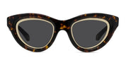 Ottica Mondello Roma - Loewe - LW40182U5352A - Anagram Havana Cat Eye Sunglasses - Acetate - shape  - Havana - EYEWEAR - SUNGLASSES - Donna,Women - lens  - Made In Italy