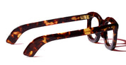 Ottica Mondello Roma - Max Pittion - MXPL-001E - POLITICIAN 42 x 28 - DARK TORTOISE RX - Acetate - shape Round - Tortoise - EYEWEAR - EYEGLASSES - Unisex,Uomo,Donna,Women,Men - lens Clear - Made In Japan