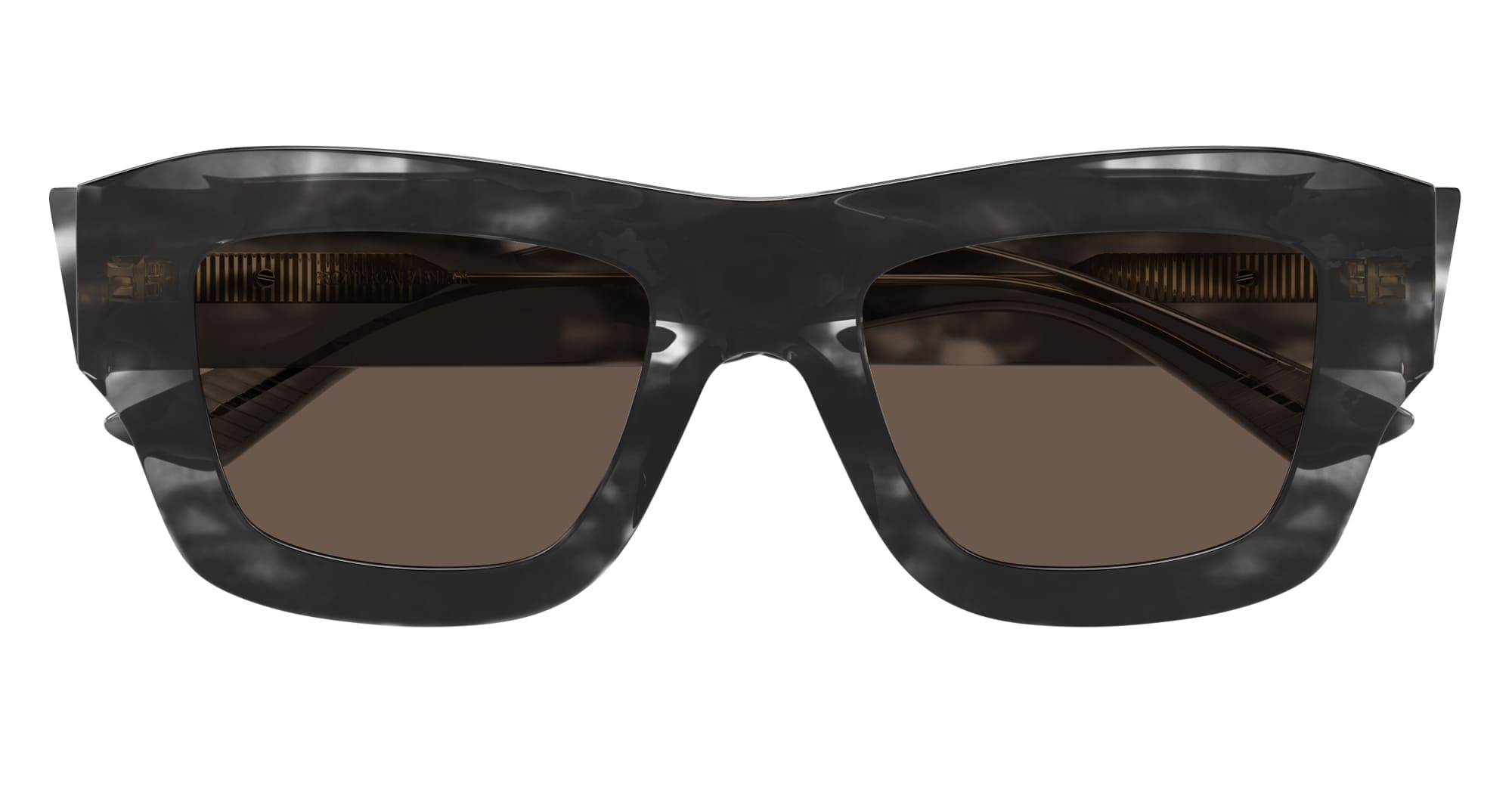 Ottica Mondello Roma - Bottega Veneta - BV1357S-002 - BV1357S-002 - BLACK HAVANA - Acetate - shape Squared - Black - EYEWEAR - SUNGLASSES - Donna,Women - lens Brown - Made In Japan