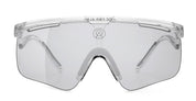 Ottica Mondello Roma - Alba Optics - 8050054518664 - DELTA - CRYSTAL / VZUM SUPER ALU - Tr90 - shape Mask - transparent - EYEWEAR - SUNGLASSES - Unisex,Uomo,Donna,Women,Men - lens Grey - Made In Italy