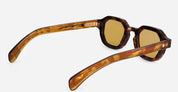 Ottica Mondello Roma - Sato - ALMACH-BO-1 - Almach - Bourbon - Acetate - shape Hexagonal - brown - EYEWEAR - SUNGLASSES - Unisex,Uomo,Donna,Women,Men - lens Brown - Made In Japan