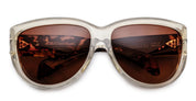 Ottica Mondello Roma - Jacques Marie Mage - JMMJV-03 - RAVELLO - DUN - Acetate - shape Round - black, beige, tortoise - EYEWEAR - SUNGLASSES - Unisex,Uomo,Donna,Women,Men - lens orange - Made In Italy