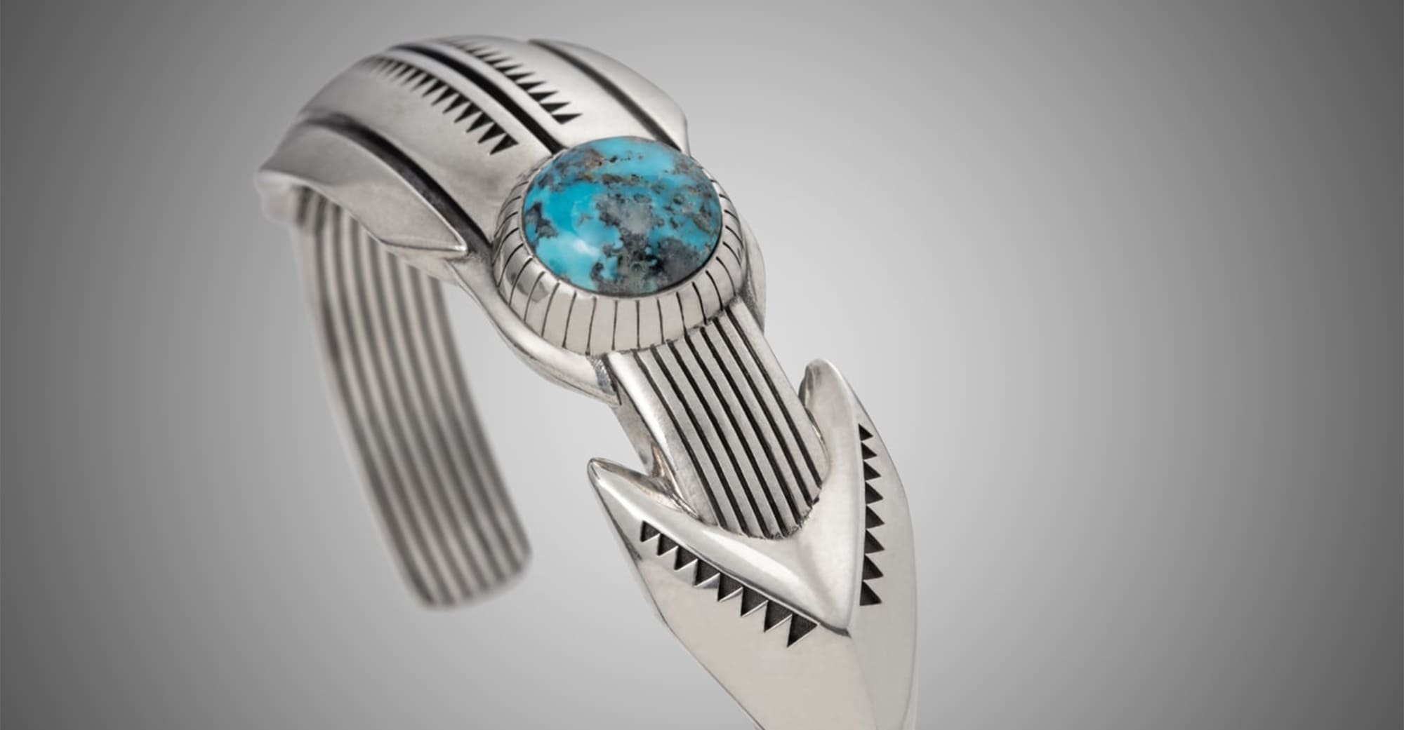 Last frontier v - natrona bracelet - silver / l