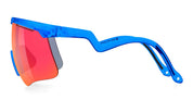 Ottica Mondello Roma - Alba Optics - 8050054518381 - DELTA - BLUE GLOSSY / VZUM F-LENS FIRE - Tr90 - shape Mask - blue - EYEWEAR - SUNGLASSES - Unisex,Uomo,Donna,Women,Men - lens red - Made In Italy