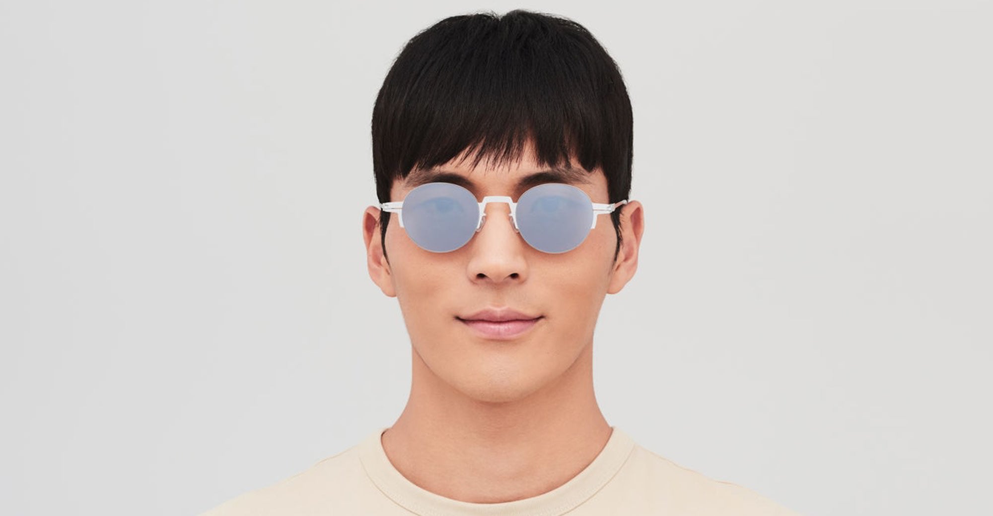 Ottica Mondello Roma - Mykita - 10091621 - STUDIO15.2 - Frozen Silver / Brown Fresh Lens - stainless steel - shape  - Silver - EYEWEAR - SUNGLASSES - Unisex,Uomo,Donna,Women,Men - lens  - Made In Germany
