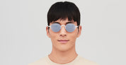 Ottica Mondello Roma - Mykita - 10091621 - STUDIO15.2 - Frozen Silver / Brown Fresh Lens - stainless steel - shape  - Silver - EYEWEAR - SUNGLASSES - Unisex,Uomo,Donna,Women,Men - lens  - Made In Germany