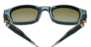 Ottica Mondello Roma - T HENRI - V2CBR - V2 - BRITISH RACING GREEN - Acetate - shape Squared - green - EYEWEAR - SUNGLASSES - Unisex,Uomo,Donna,Women,Men - lens Gradient green - Made In Japan