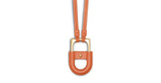 Ottica Mondello Roma - Jacques Marie Mage - JMMOVP-O24 - JMM EYEWEAR NECKLACE - BOLIN - ORANGE - Leather - shape Necklace - orange - ACCESSORI - ACCESSORIES - Unisex,Uomo,Donna,Women,Men - lens  - Made In Italy