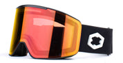 Ottica Mondello Roma - Out Of - XG14A288 - ELECTRA 3 - BLACK / NEW IRID RED - nylon - shape Mask - Black - EYEWEAR - GOGGLES - Unisex,Uomo,Donna,Women,Men - lens red - Made In Italy