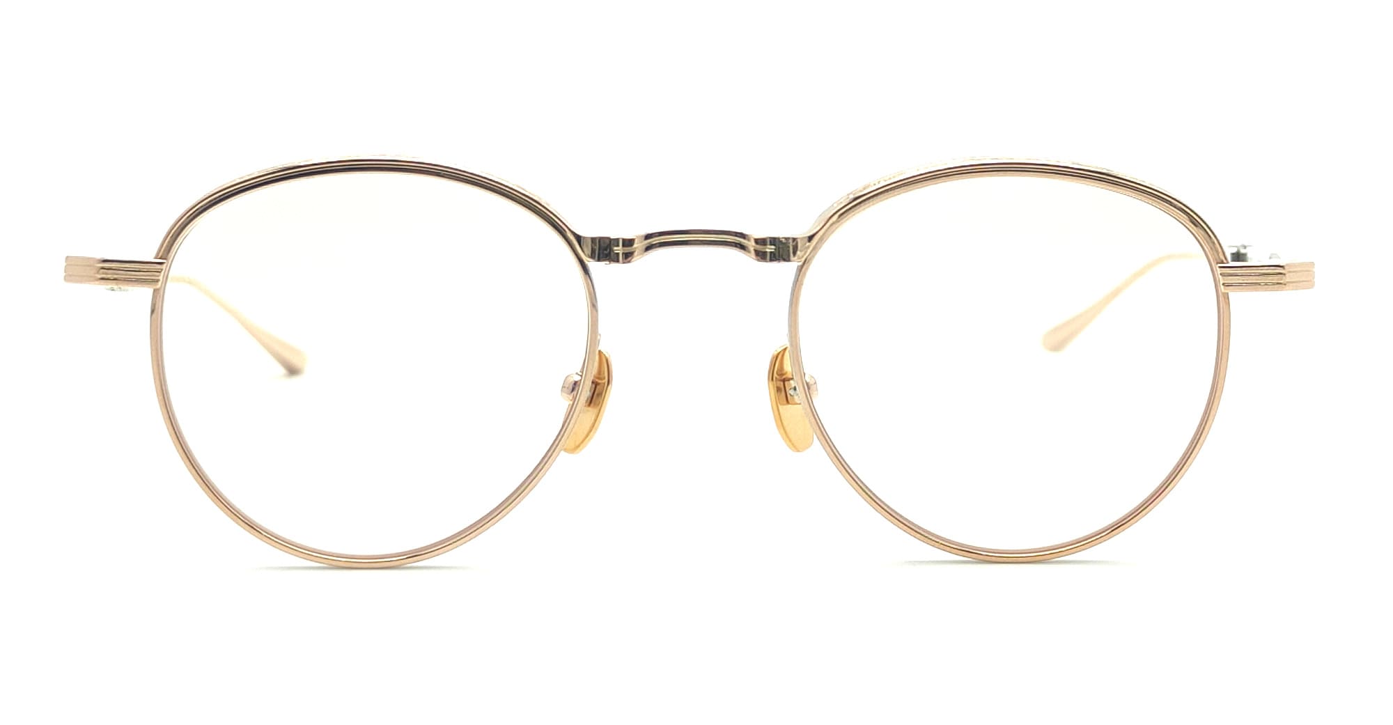 Ottica Mondello Roma - Jacques Marie Mage - JMMBHRX-54 - ARCHIBALD - ALTAN RX - Titanium - shape Round - Gold - EYEWEAR - SUNGLASSES - Uomo,Men - lens light brown - Made In Japan