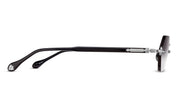 Ottica Mondello Roma - Matsuda - M5011.SG.BS-BLK.50 - M5011 - BRUSHED SILVER / BLACK - Titanium - shape Hexagonal - silver, black - EYEWEAR - SUNGLASSES - Unisex,Uomo,Donna,Women,Men - lens Gradient grey - Made In Japan
