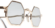 Ottica Mondello Roma - Kuboraum - KRSZ19PGG000002F - MASK Z19 - ROSE GOLD - metal, acetate - shape Hexagonal - rose gold - EYEWEAR - SUNGLASSES - Unisex,Uomo,Donna,Women,Men - lens Grey - Made In Italy