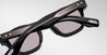Ottica Mondello Roma - Jacques Marie Mage - JMMZP-10Y1 - DECADE COLLECTION: ZEPHIRIN - DECADE - Acetate - shape Squared - Black - EYEWEAR - SUNGLASSES - Uomo,Men - lens Gradient grey - Made In Japan