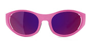 Ottica Mondello Roma - Alba Optics - 8050054518909 - ANVMA 99 - PINK / VZUM PLASMA - Tr90 - shape Oval - pink - EYEWEAR - SUNGLASSES - Unisex,Uomo,Donna,Women,Men - lens purple - Made In Italy