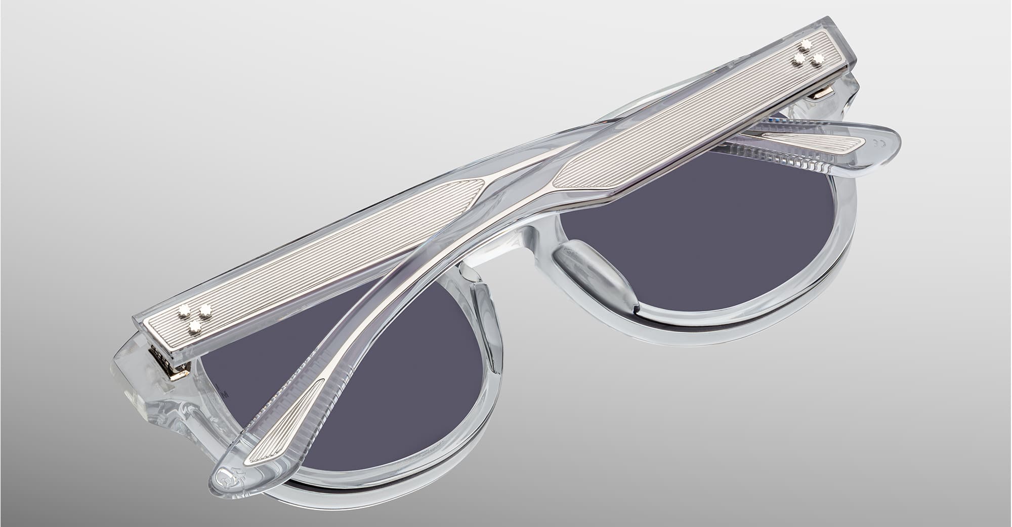Ottica Mondello Roma - Jacques Marie Mage - JMMJH-15Z - DR. DREAM - SULFUR - Acetate - shape Panto - transparent beige - EYEWEAR - SUNGLASSES - Unisex,Uomo,Donna,Women,Men - lens Grey - Made In Japan