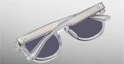 Ottica Mondello Roma - Jacques Marie Mage - JMMJH-15Z - DR. DREAM - SULFUR - Acetate - shape Panto - transparent beige - EYEWEAR - SUNGLASSES - Unisex,Uomo,Donna,Women,Men - lens Grey - Made In Japan