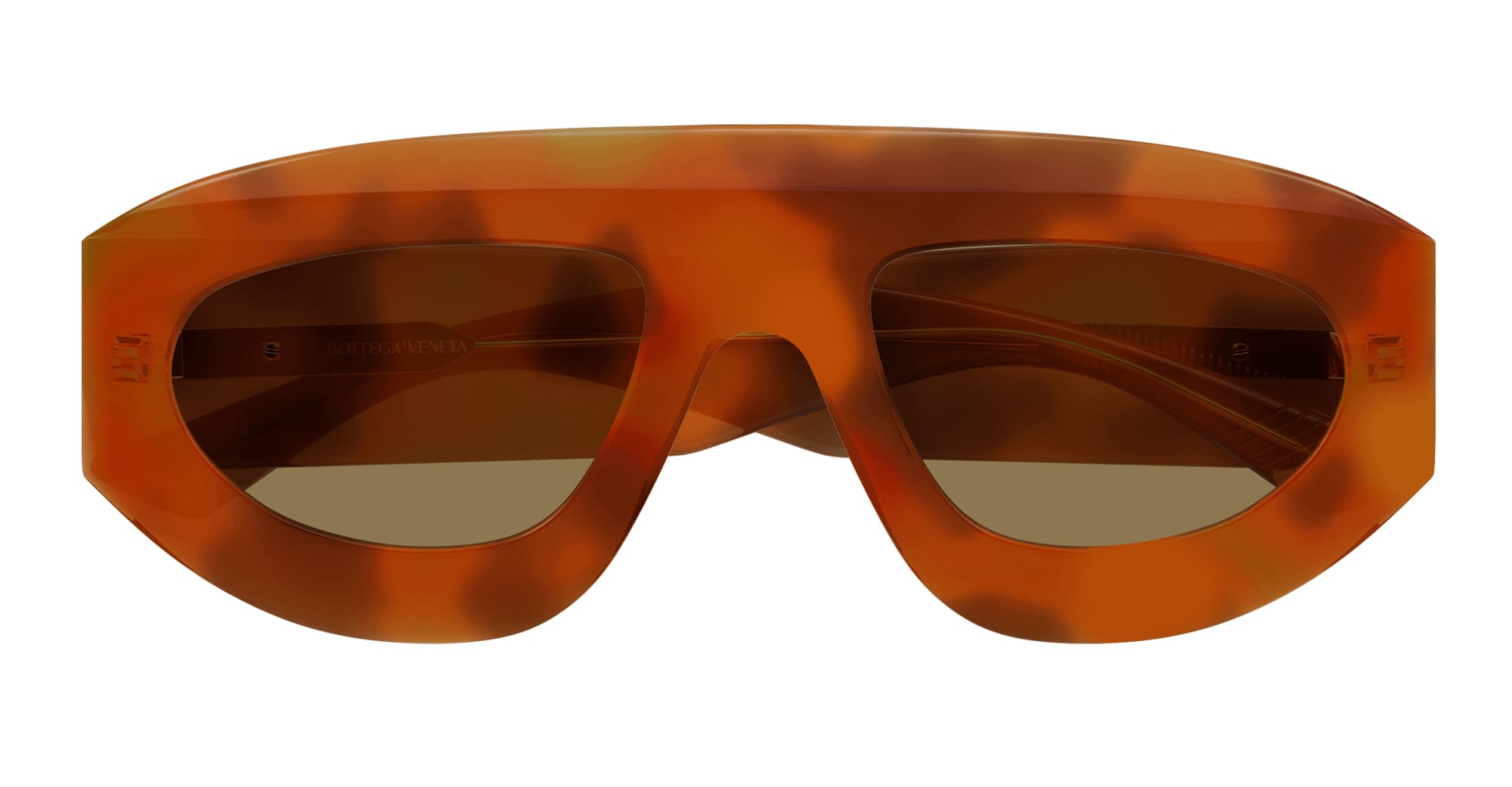 Ottica Mondello Roma - Bottega Veneta - BV1358S-002 - BV1358S-002 - HAVANA - Acetate - shape Pilot - Havana - EYEWEAR - SUNGLASSES - Unisex,Uomo,Donna,Women,Men - lens Brown - Made In Japan